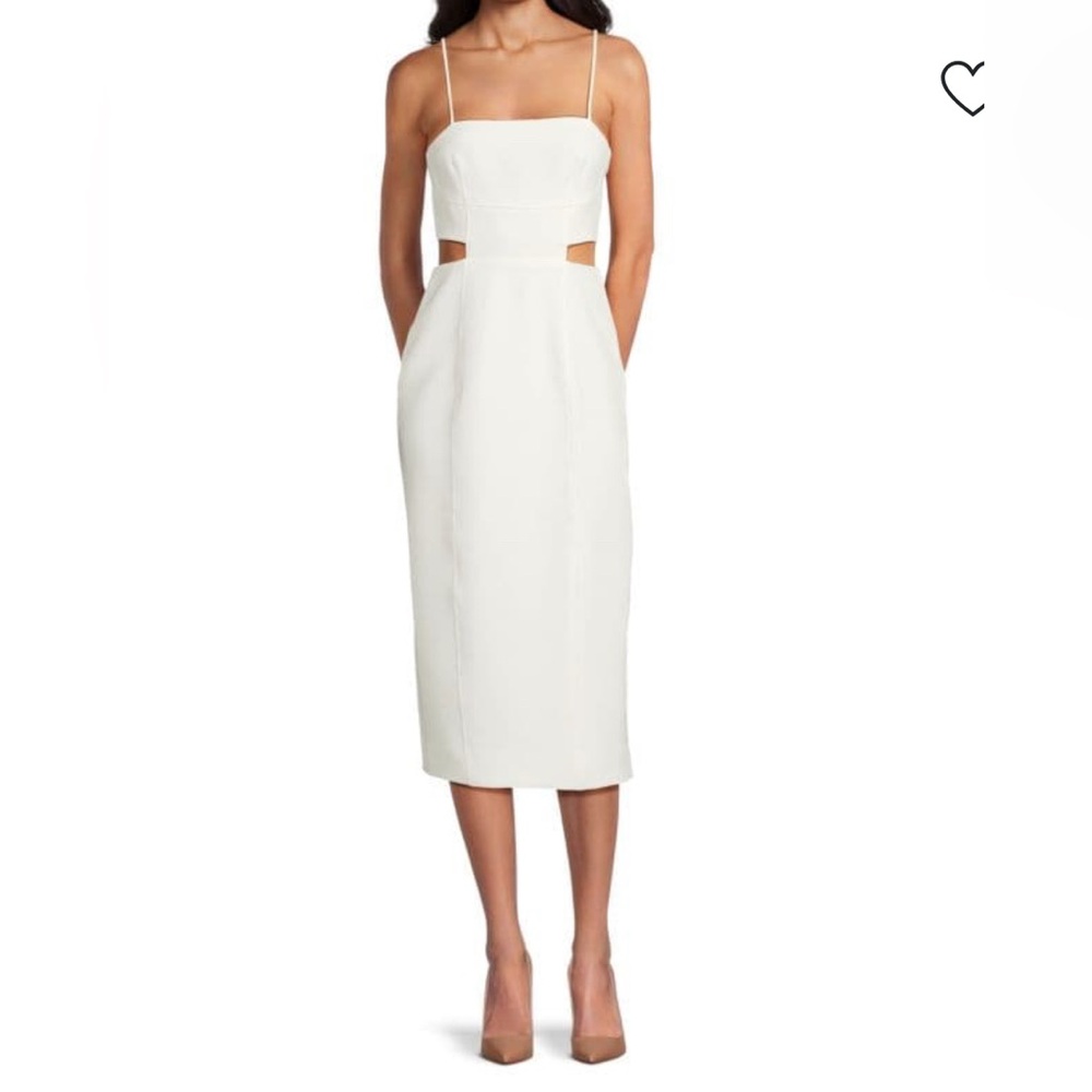 ALC dalton midi cutout sheath dress - EUC 4
